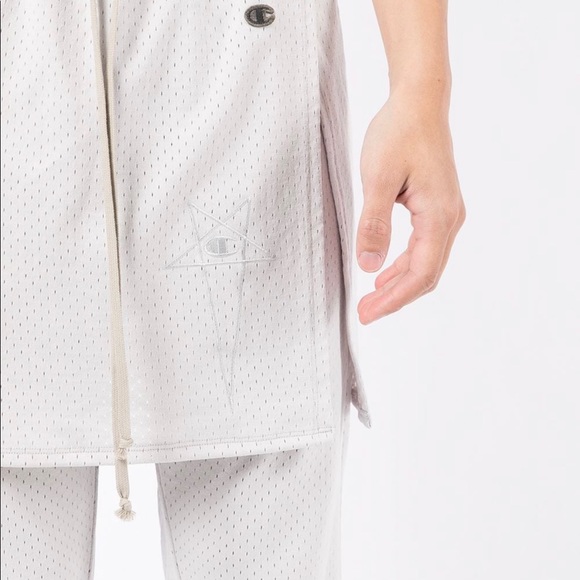 RICK OWENS x Champion: Eco Mesh Streetwear Toga Pants - Joggers (skirt pant) - Picture 2 of 7